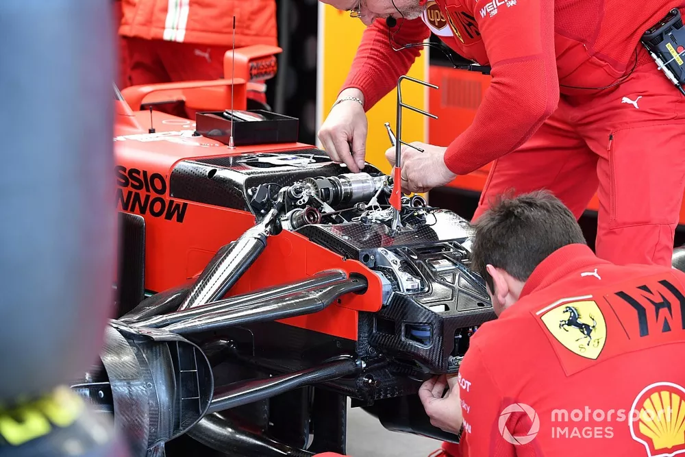 Ferrari SF1000 dettagli tecnici