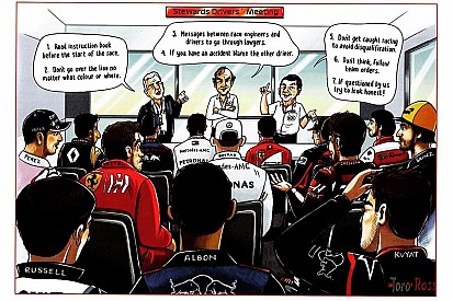 Ecclestone punge una F1 "pignola" nella cartolina di Natale