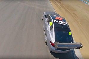 Supercar takes on 200 km/h drone