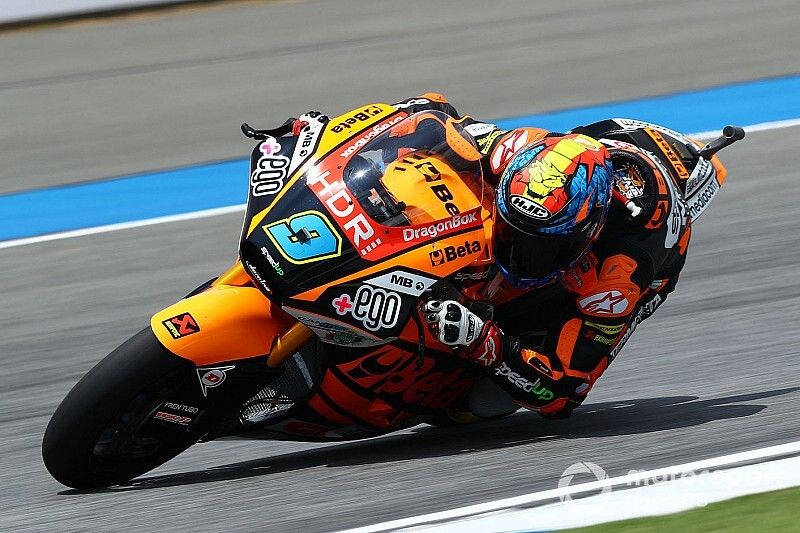 Navarro se lleva la pole tras la aparición de la lluvia; Márquez, 6º