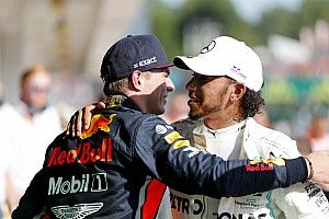 Verstappen: "Lewis me empujó a darlo todo, no estuve mal"