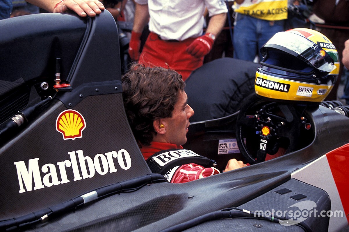 Ayrton Senna az 1000 kilométeres nürburgringi versenyen: videó