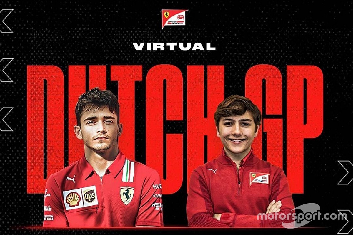 Enzo Fittipaldi será parceiro de Leclerc na Ferrari em GP Virtual