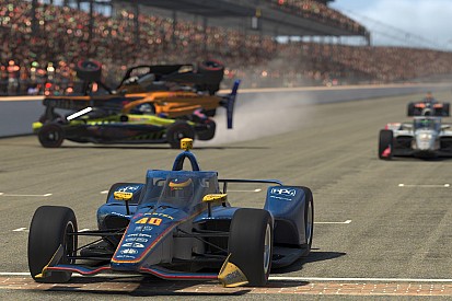 Чемпион IndyCar выбил с трассы гостя из Формулы 1 в виртуальной гонке