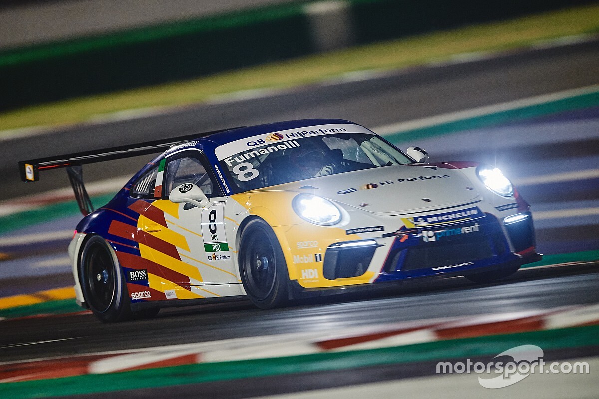Carrera Cup Italia, Misano: Fumanelli precede Monaco nelle libere notturne