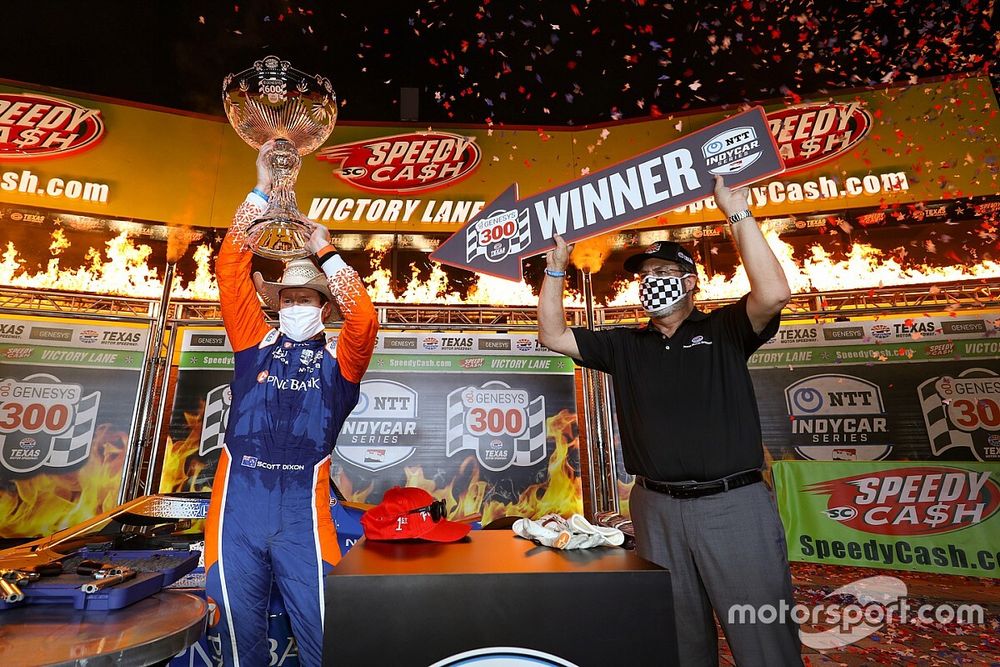 Ganador Scott Dixon, Chip Ganassi Racing Honda