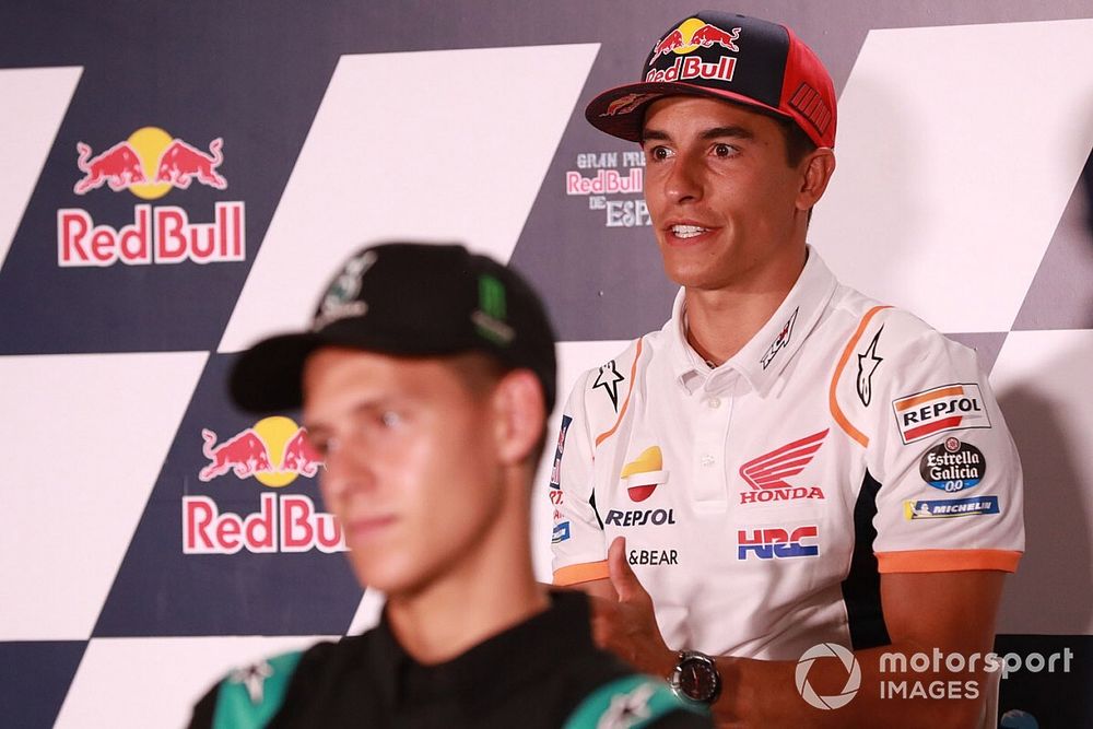Márquez attendait beaucoup plus de Quartararo et Dovizioso