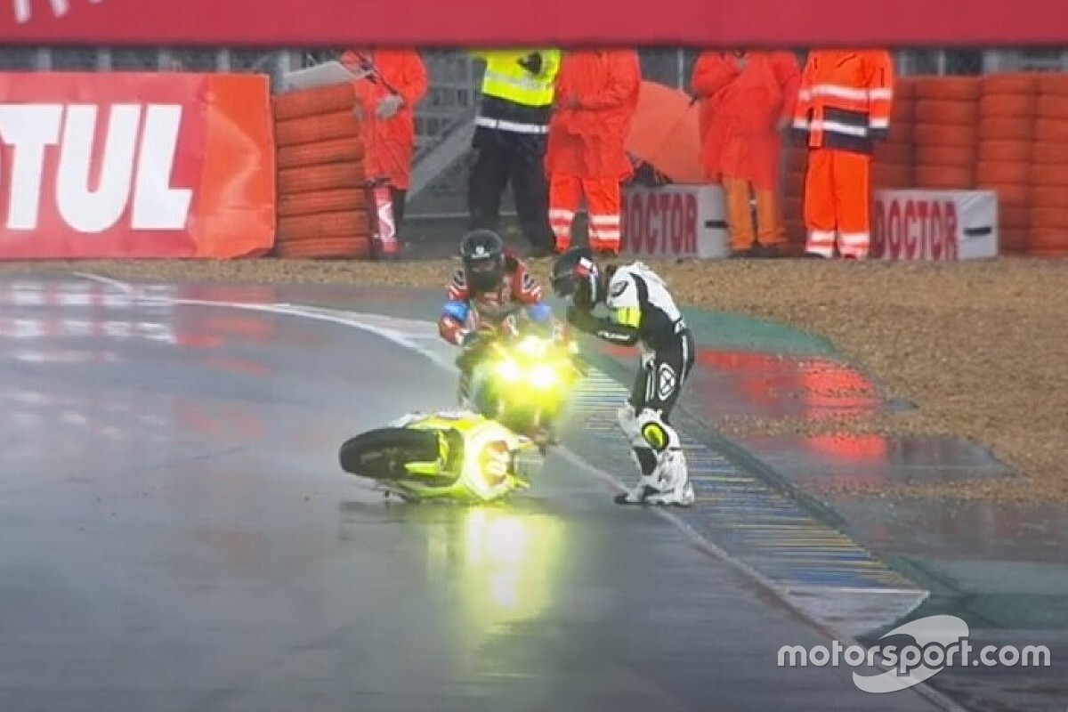 VÍDEO: Acidente bizarro quase mata piloto nas 24 Horas de Le Mans de motos