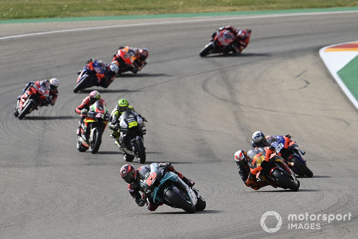 Quartararo afirma que su moto se “encalla” cuando hay dobletes