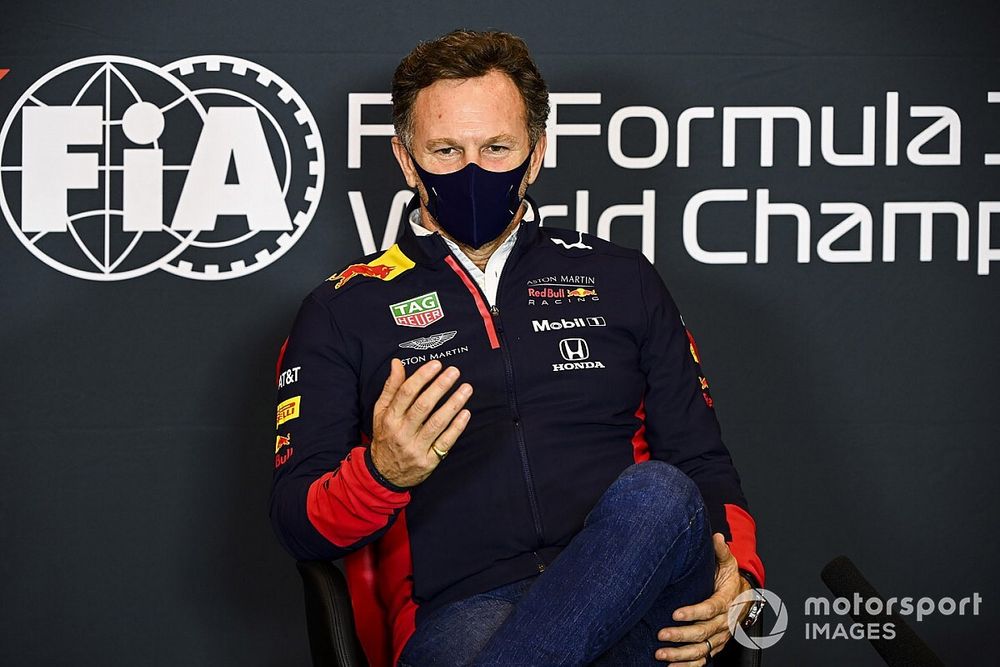 Christian Horner, Team Principal, Red Bull Racing, in a Press Conference