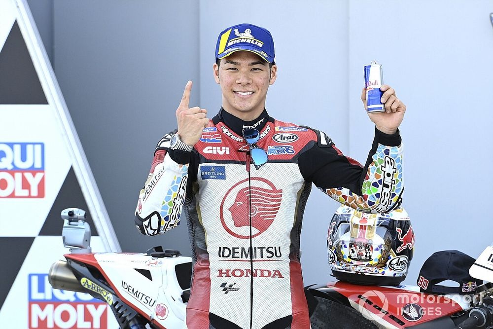 Ganador de la pole Takaaki Nakagami, Team LCR Honda