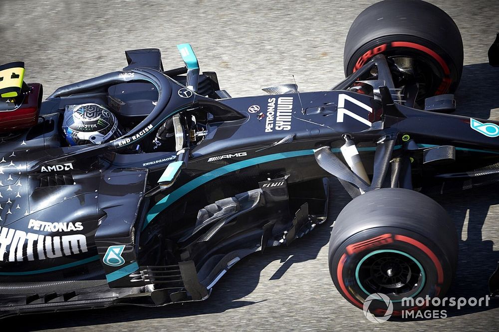 Bottas struggling with "disturbance" on race starts