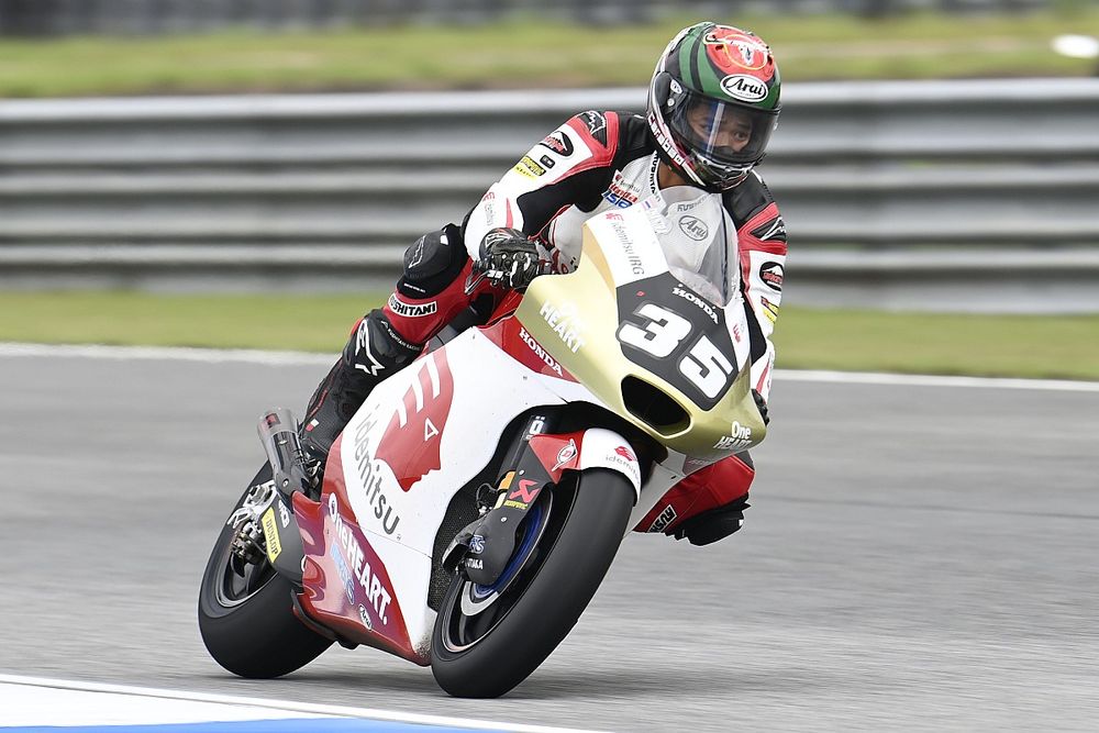 Thuisrijder Chantra traint pole in Thailand, Bendsneyder P13