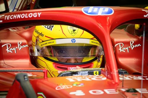 A Hamilton le "queda bastante" adaptaci&oacute;n al Ferrari tras 12 a&ntilde;os en Mercedes