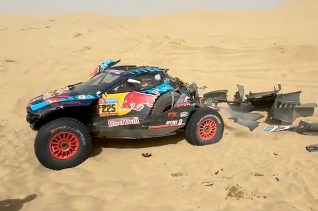 Carlos Sainz, Ford accidente