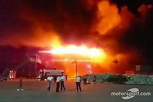 В Аргентине сгорела гоночная трасса: видео