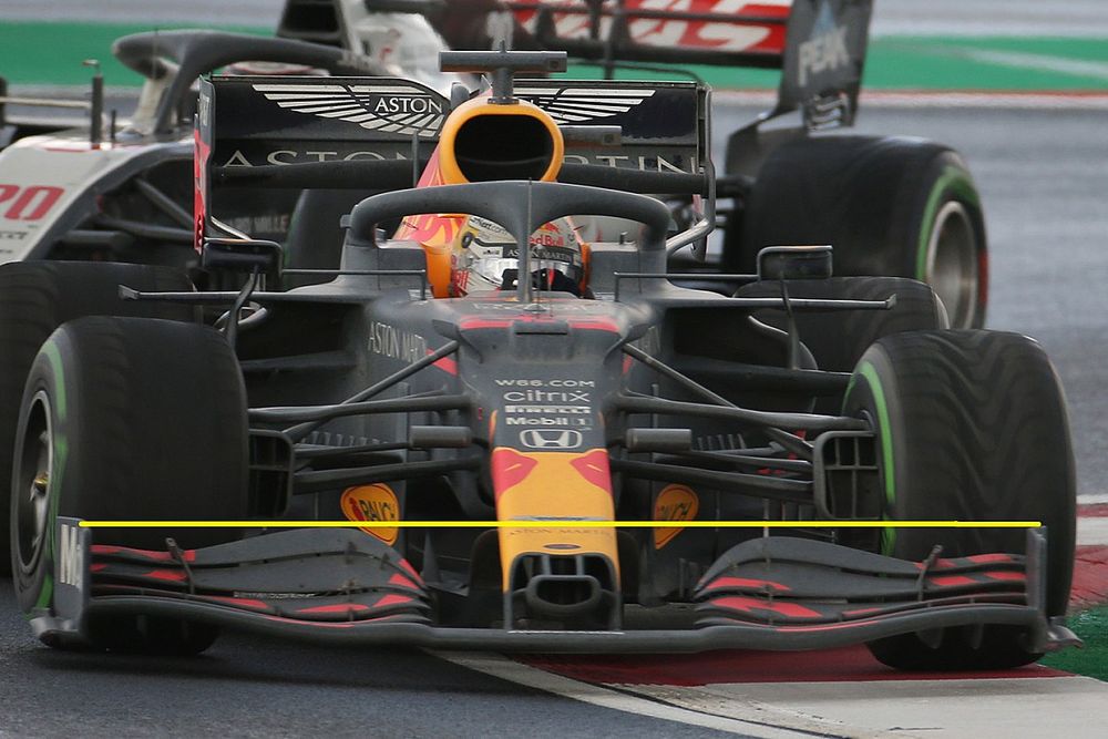 Retroscena Verstappen: aveva un'aero asimmetrica