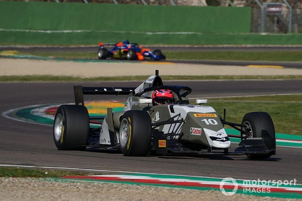 Formula Regional, Test Imola, Day 1: Hadrien David al top