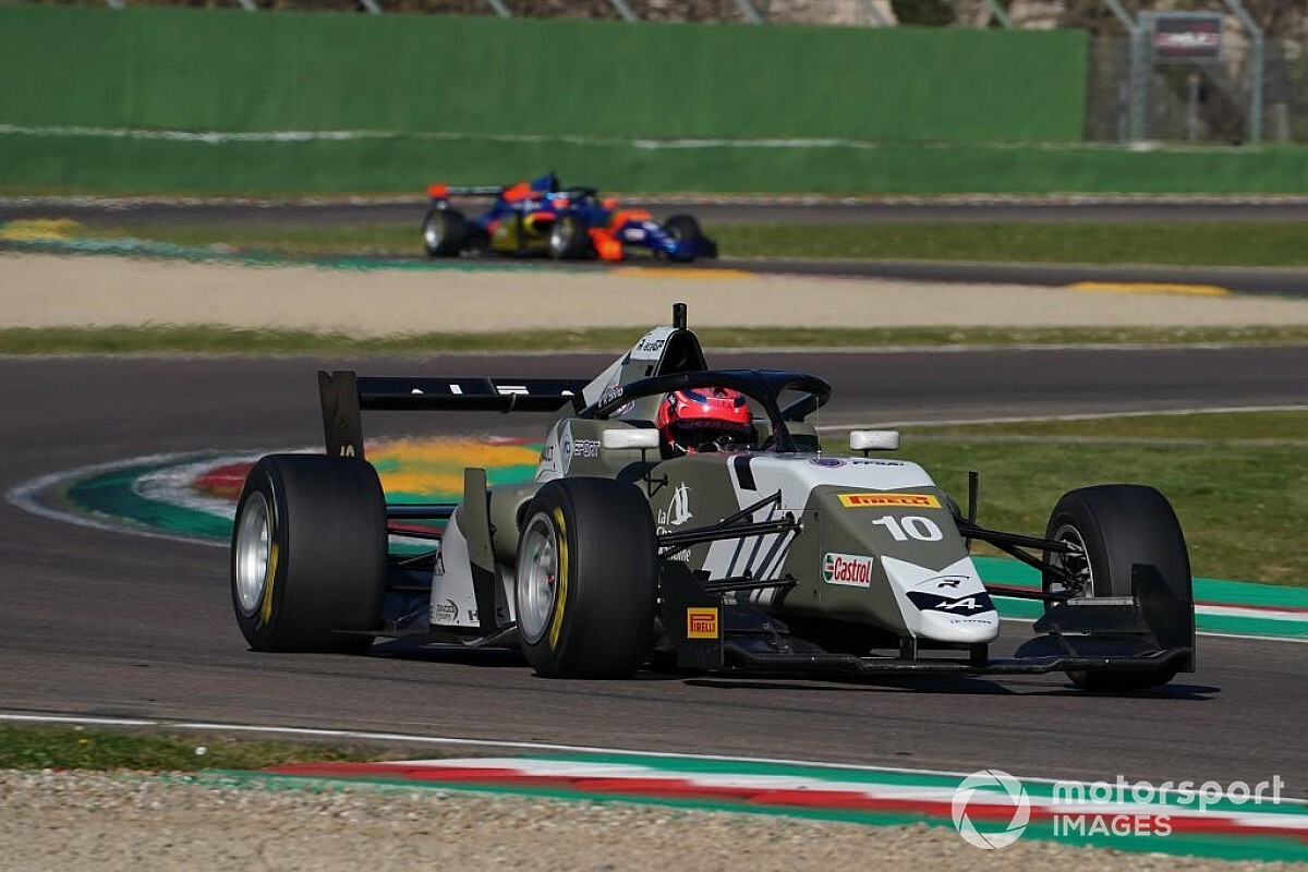 Formula Regional, Test Imola, Day 1: Hadrien David al top