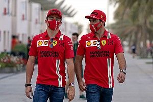Sainz’s Ferrari euphoria "contagious" for F1 team - Leclerc