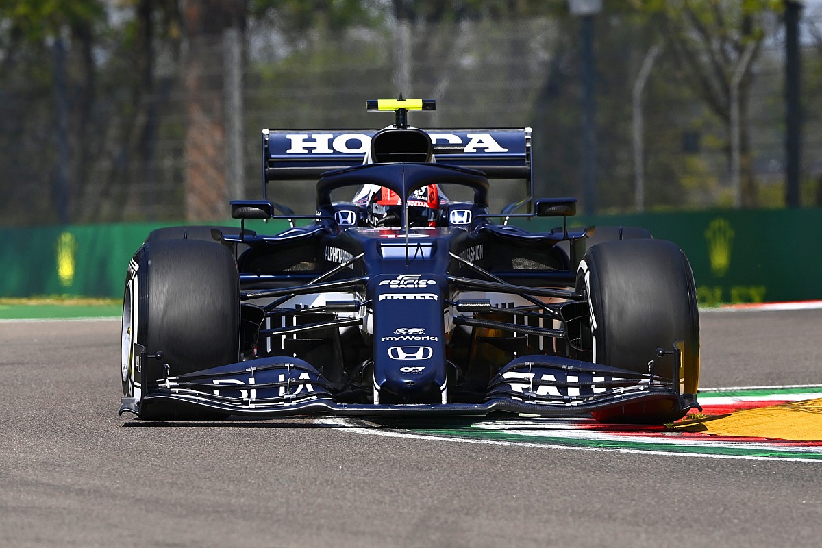 F1エミリア・ロマーニャFP2:好調アルファタウリ・ホンダのガスリー3番手、角田7番手。首位はボッタス