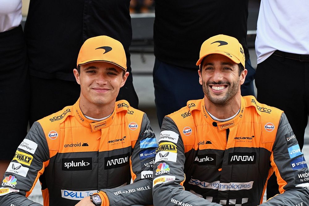 Lando Norris, McLaren, Daniel Ricciardo, McLaren 