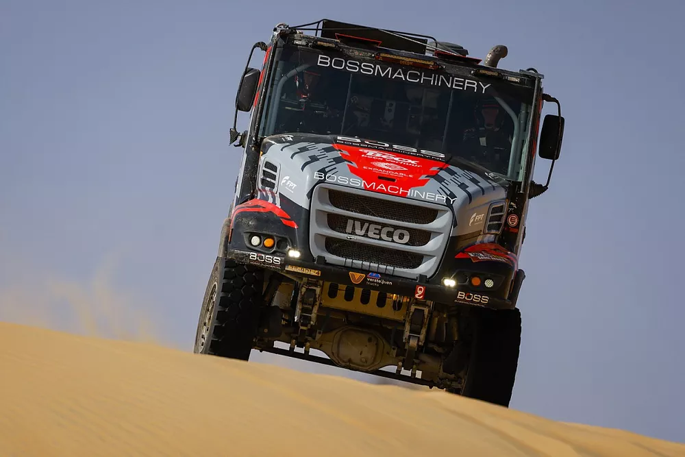 #502 Boss Machinery Team De Rooy Iveco: Janus van Kasteren, Darek Rodewald, Marcel Snijders