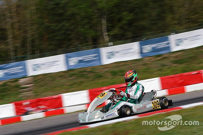 Vidales pierde el Europeo de KZ2 a cuatro vueltas del final