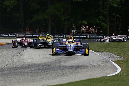 Road America IndyCar: Rossi beats Penskes to top spot in FP2