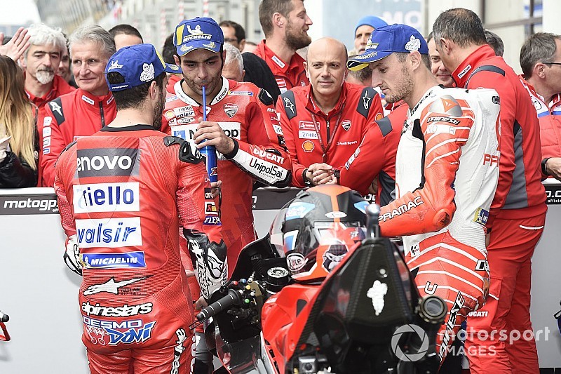 La de Miller, única Ducati que le enseño los dientes a Márquez