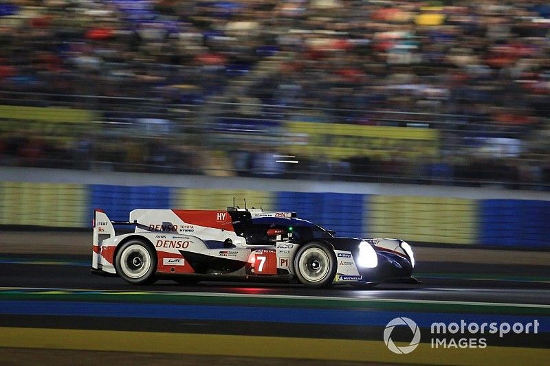 Toyota de José María López en la pole provisional en Le Mans