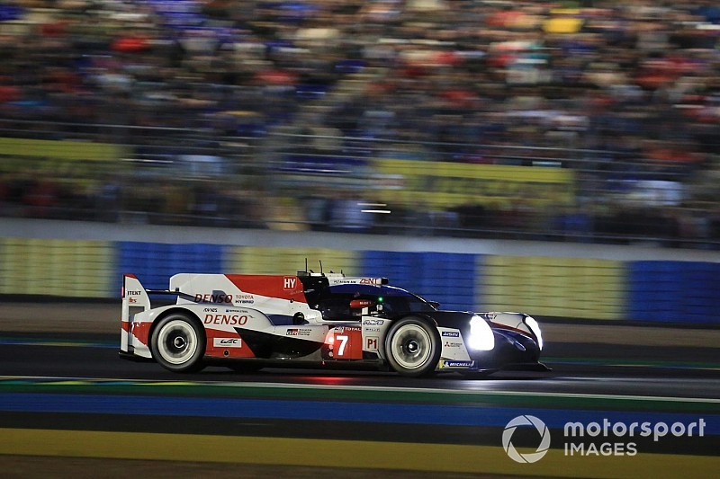 Toyota de José María López en la pole provisional en Le Mans