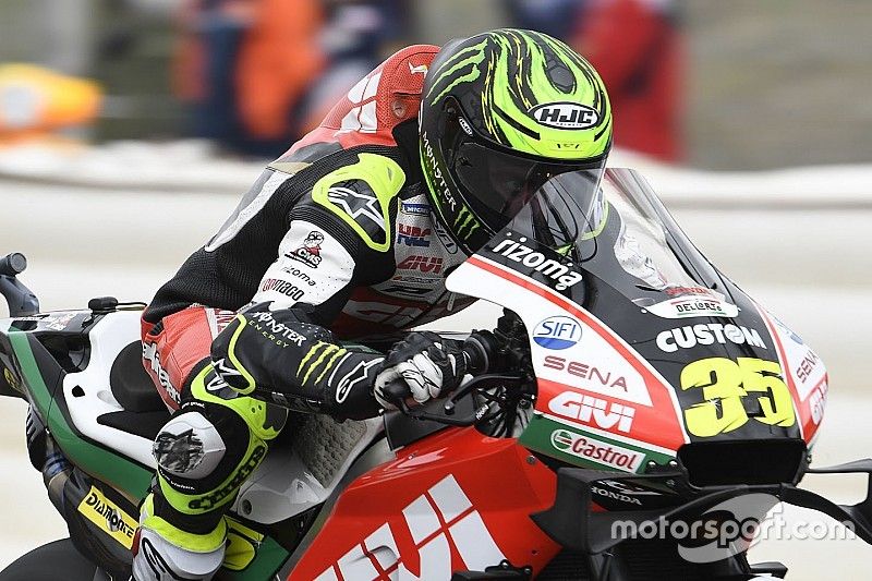 Crutchlow: "Las sensaciones con el chasis de 2018 eran mucho mejores"