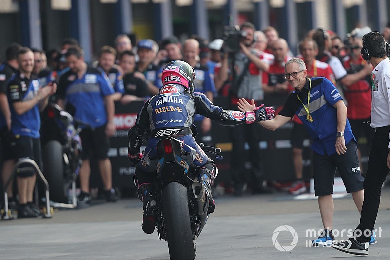 Les 4 pilotes Yamaha en forme à Buriram