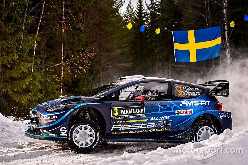 Teemu Suninen toma el liderato el viernes en Suecia