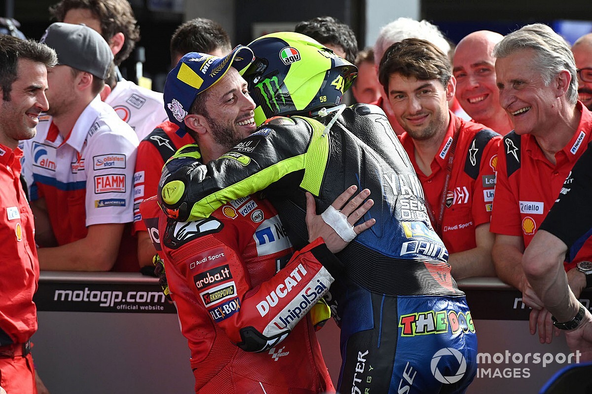Rossi: “Elegiría a Dovizioso y Morbidelli para un MotoGP de las Naciones”