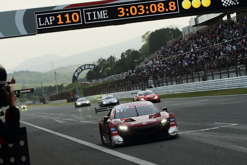 Fuji Super GT: Real Racing Honda holds on to win after late drama
