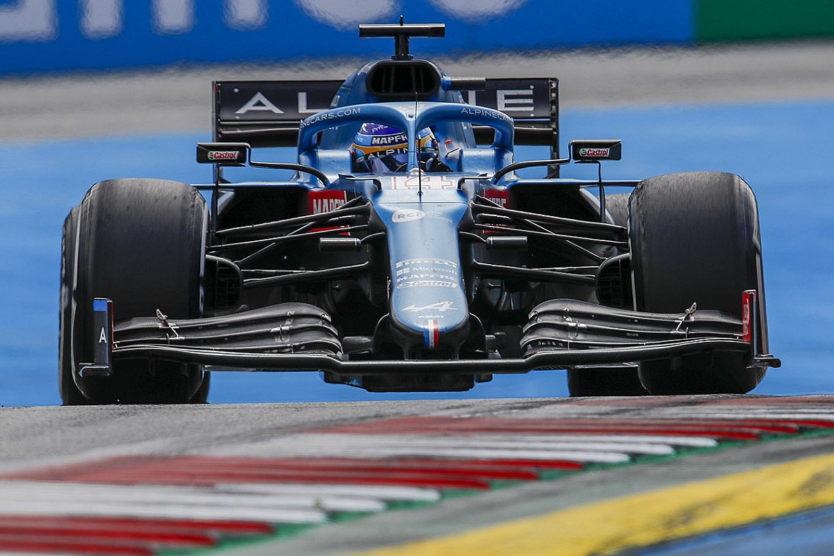 Alonso gefrustreerd door acties Ricciardo en Leclerc