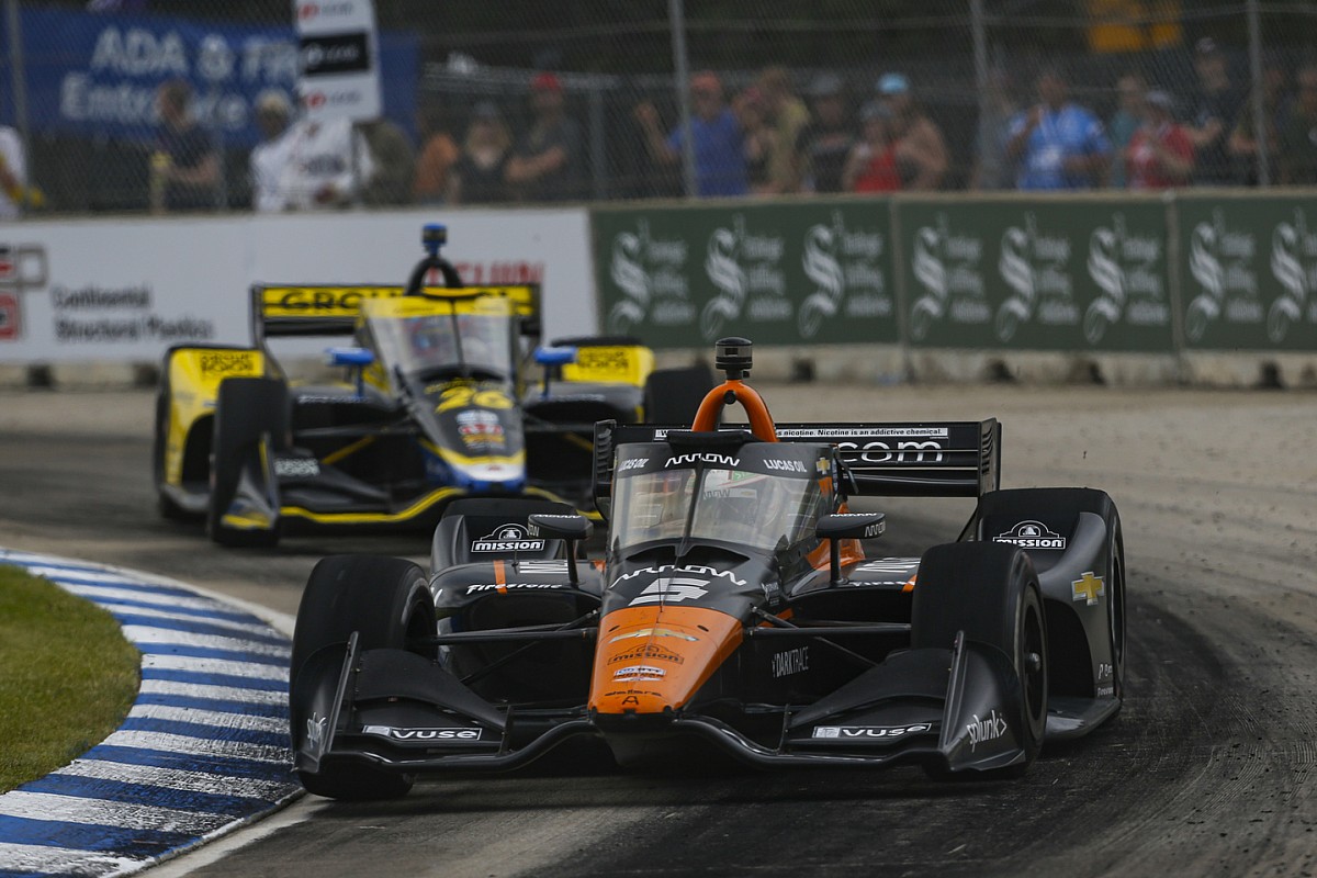 O'Ward gagne à Detroit après une fin de course diabolique