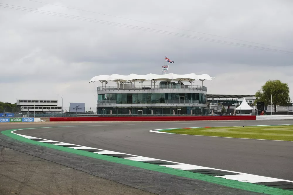 L'edificio BRDC e il dettaglio del circuito