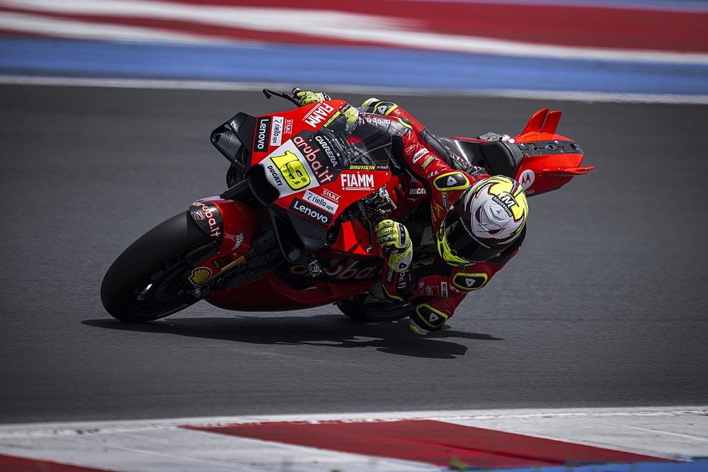 Test de Álvaro Bautista con la Ducati de MotoGP en Misano