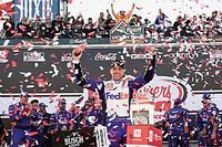 Denny Hamlin uses tire strategy to take Richmond Cup win