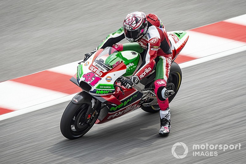Aprilia déjà à l'heure 2019 pour redresser la barre