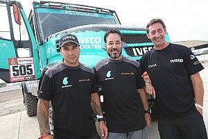 Villagra, Yacopini y Torlaschi llegan en tercero en los Camiones del Dakar