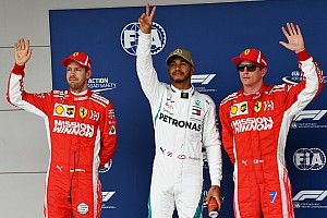 La grille de départ du GP des États-Unis
