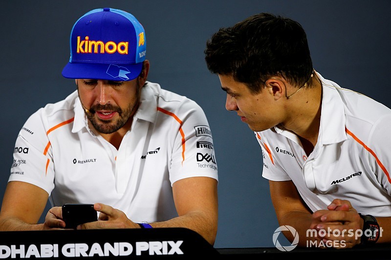 McLaren-coureurs staan positief tegenover eventuele testrol Alonso