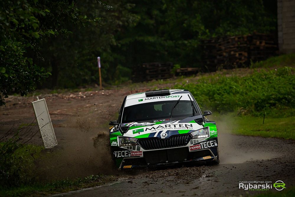 Wojciech Chuchała, Sebastian Rozwadowski, Skoda Fabia Rally2 evo