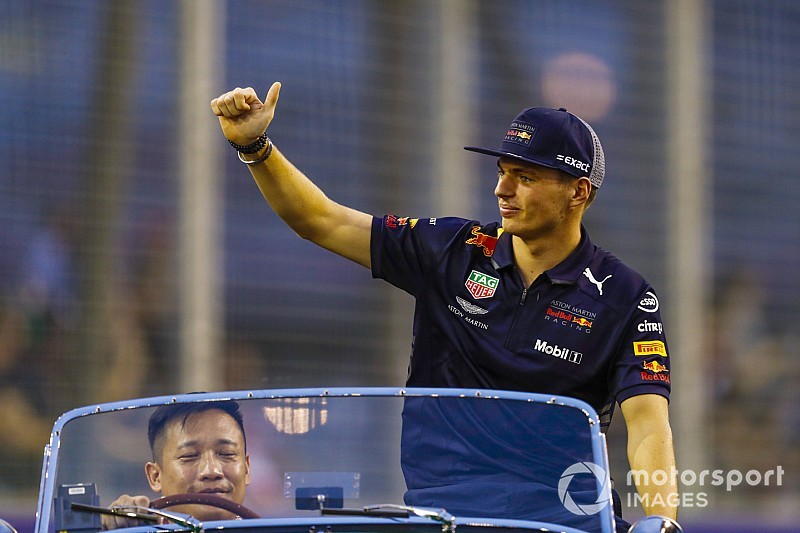 Max Verstappen élu "Pilote du Jour" du GP de Singapour 2018