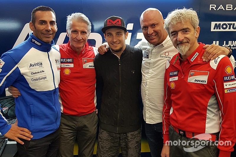Abraham firma por dos años con Avintia Ducati