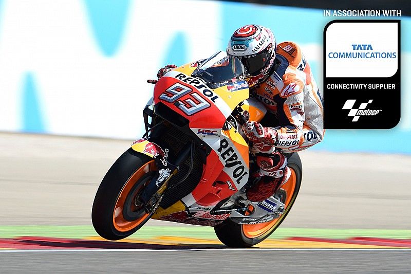 Marquez at Aragon